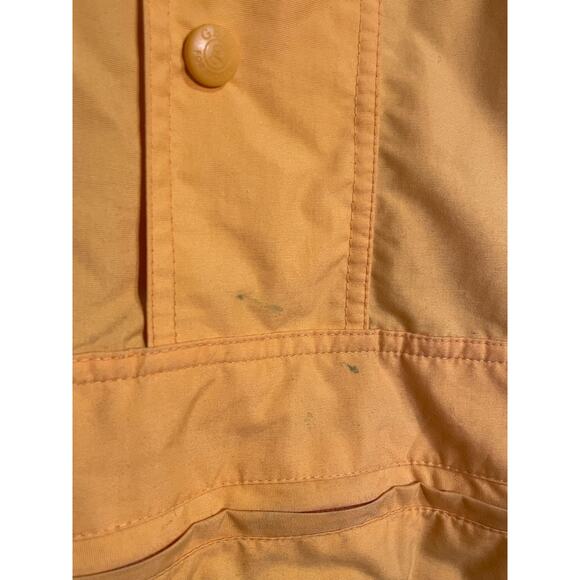 Vintage Disney Store Mickey Mouse Coat Large Men’s Yellow Hooded 1/2 Zip Snap - Picture 6 of 13